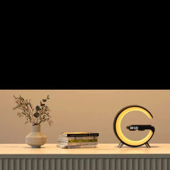 Bluetooth Speaker Wireless Charger Lamp